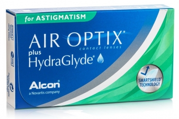 Air Optix Plus HydraGlyde for Astigmatism 3er Pack